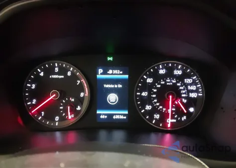 2019 Hyundai Sonata Sport z USA, uszkodzony, nr VIN 5NPE34AF9KH816590